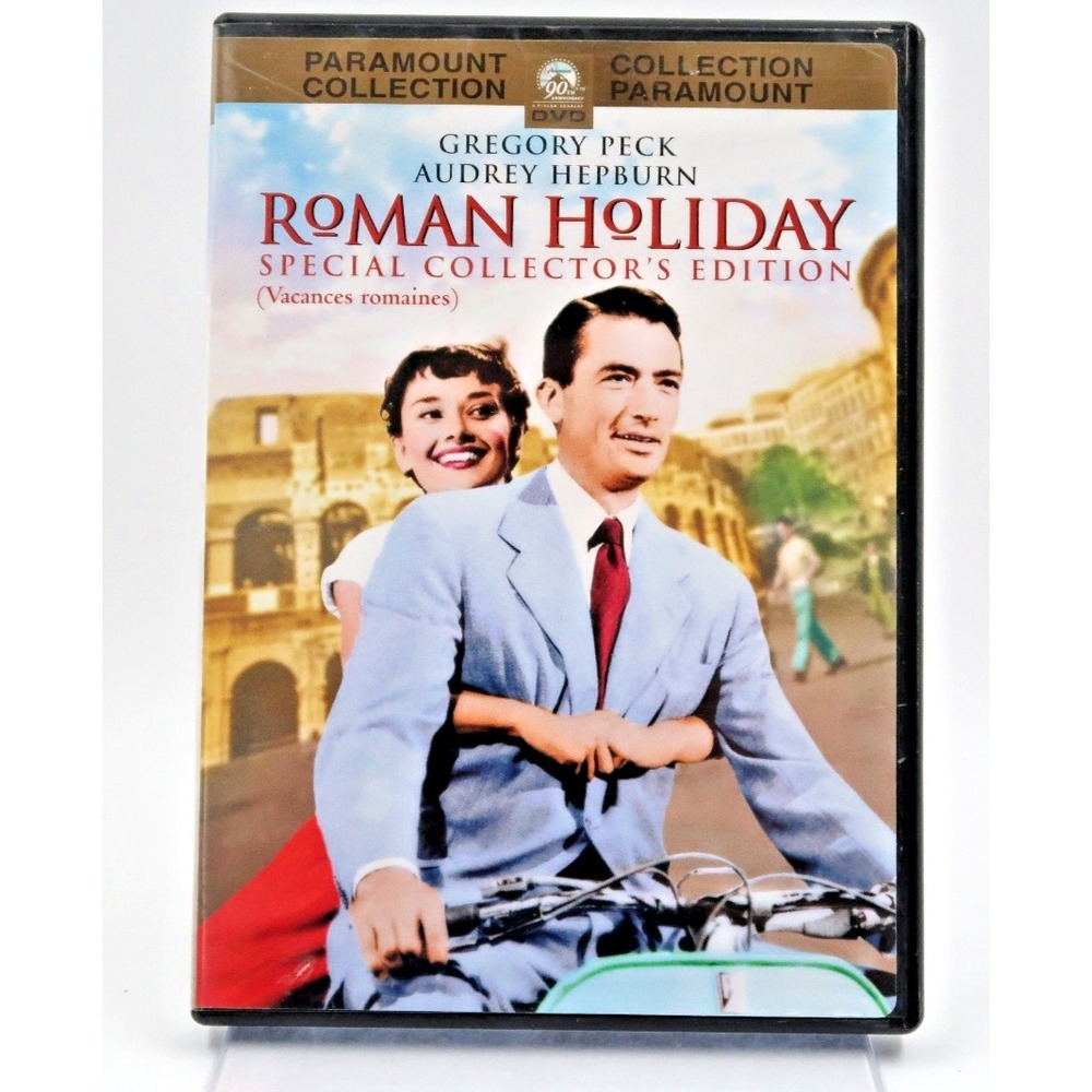 Roman‎ Holiday (1953) - DVD - Gregory Peck Audrey Hepburn